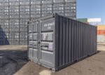 Contenitore marittimo 20’ in acciaio CORTEN