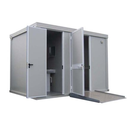 Modulo Sanitario PMR con WC e Doccia