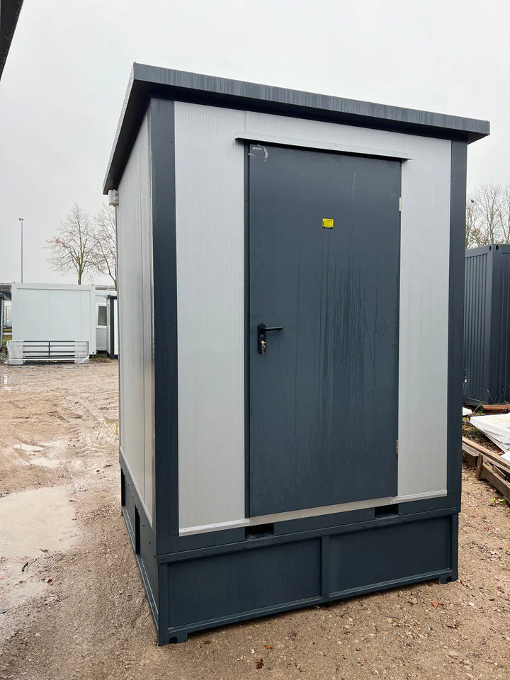 2-9-1 Contenitore Sanitario 2×2 m con Doccia e Serbatoio - immagine 1
